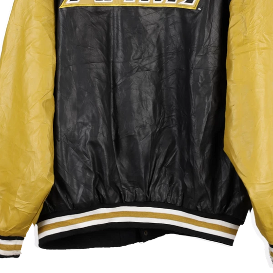 Vintage black Steve & Barry Varsity Jacket - mens x-large
