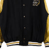 Vintage black Steve & Barry Varsity Jacket - mens x-large