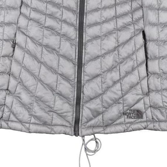 The North Face Gilet - Small Grey Nylon - Thrifted.com