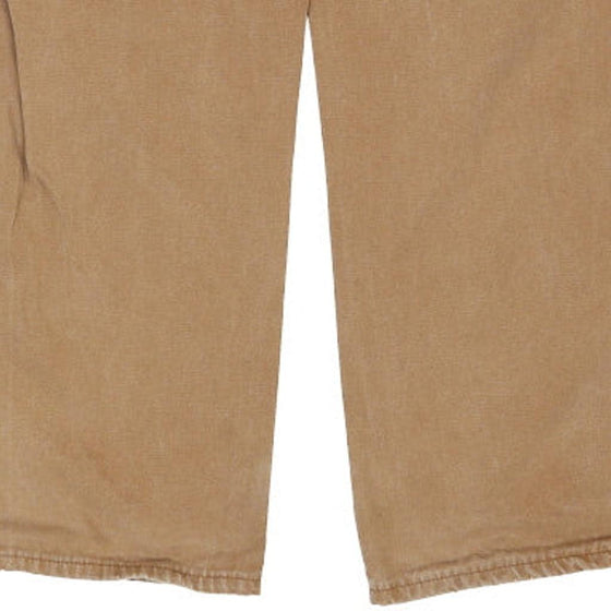 Vintage brown Heavily Worn Dickies Carpenter Trousers - mens 33" waist