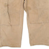 Vintage brown Heavily Worn Carhartt Dungarees - mens 44" waist
