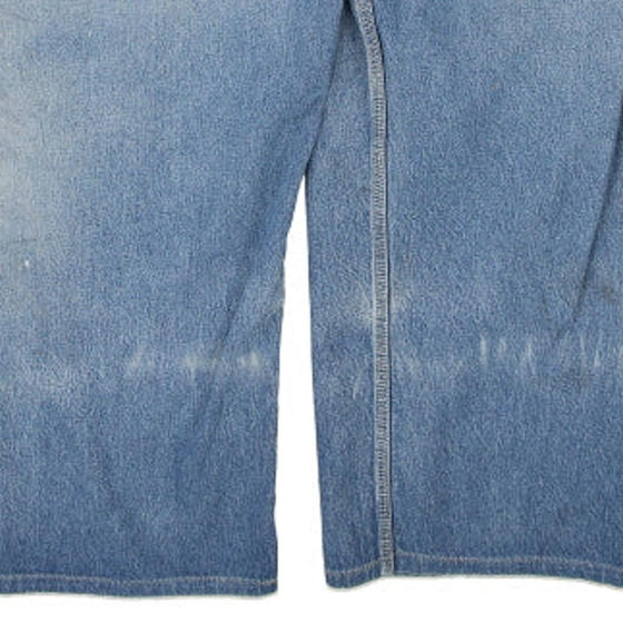 Vintage blue Heavily Worn Dickies Dungarees - mens 38" waist