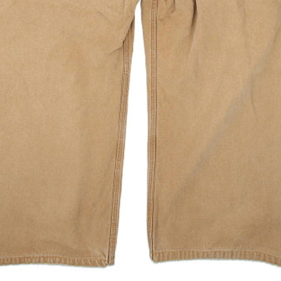 Vintage brown Dickies Dungarees - mens 48" waist