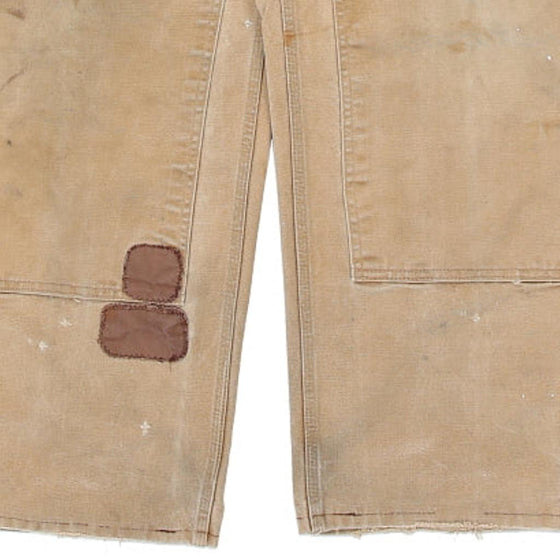Vintage beige Carhartt Carpenter Jeans - mens 37" waist