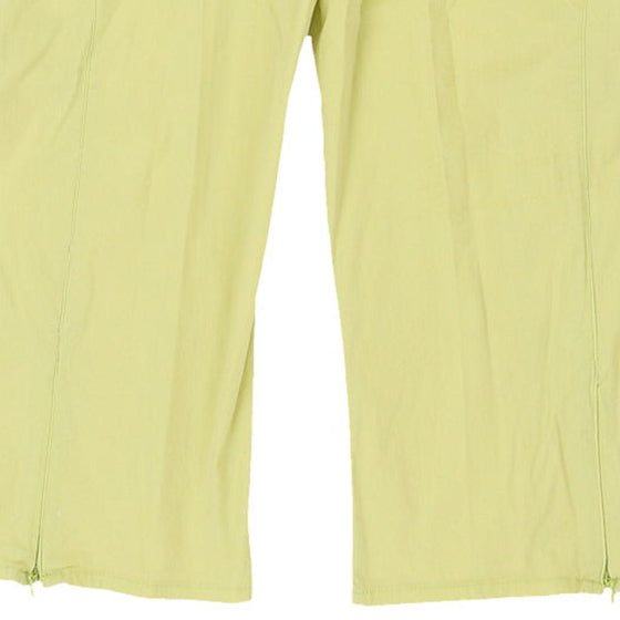 Vintage yellow Versace Trousers - womens 28" waist