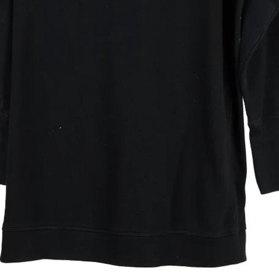 Vintage black Champion Sweatshirt Dress - womens large