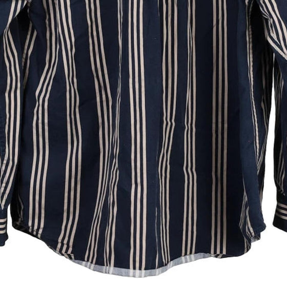 Vintage navy North Crest Shirt - mens large