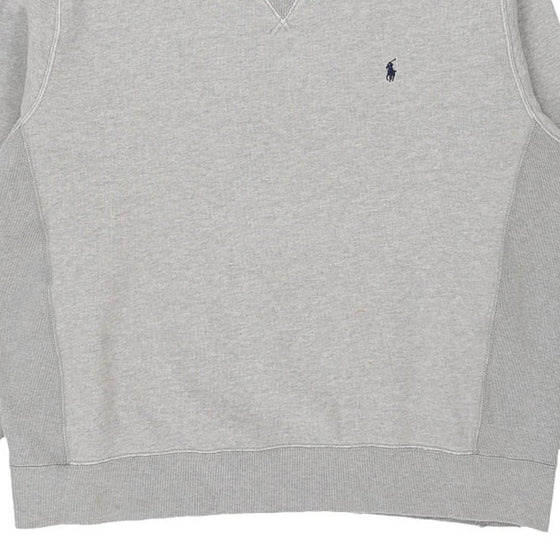 Vintage grey Polo  Ralph Lauren Sweatshirt - mens x-large