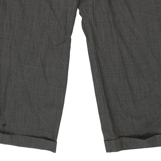 Vintage grey Burberry Trousers - mens 39" waist