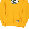 Vintage yellow Green Bay Packers Nfl Hoodie - mens medium