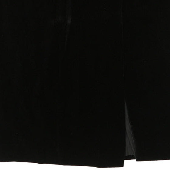 Vintage black Yves Saint Laurent Maxi Skirt - womens 33" waist