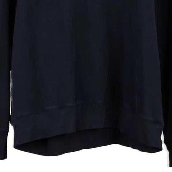 Vintage navy Izod Sweatshirt - mens large