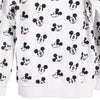 Vintage white Mickey Mouse Disney Sweatshirt - womens small