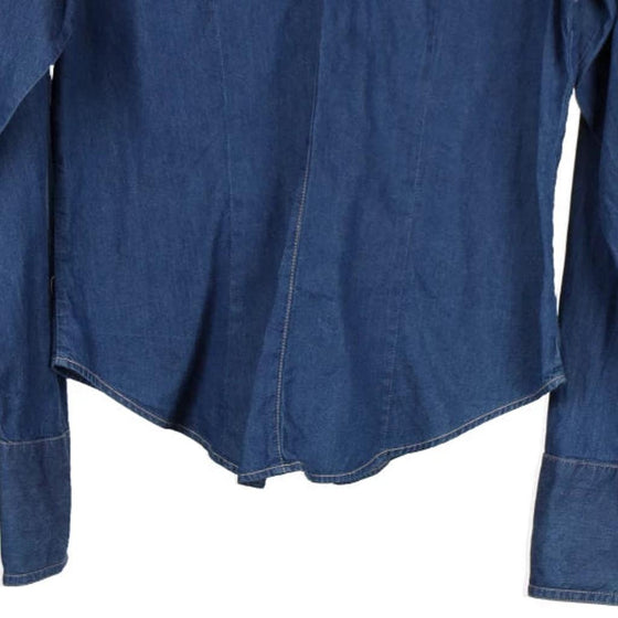 Vintage blue Carrera Denim Shirt - womens large