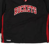 Vintage black Houston Rockets Game Jacket - mens medium