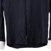 Vintage black Bootleg Ralph Lauren Shirt - mens medium
