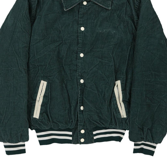 Vintage green Made in USA Pennridge Green Jackets Rennoc Varsity Jacket - mens x-large