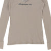 Vintage beige Albuquerque, NM Harley Davidson Long Sleeve T-Shirt - womens small