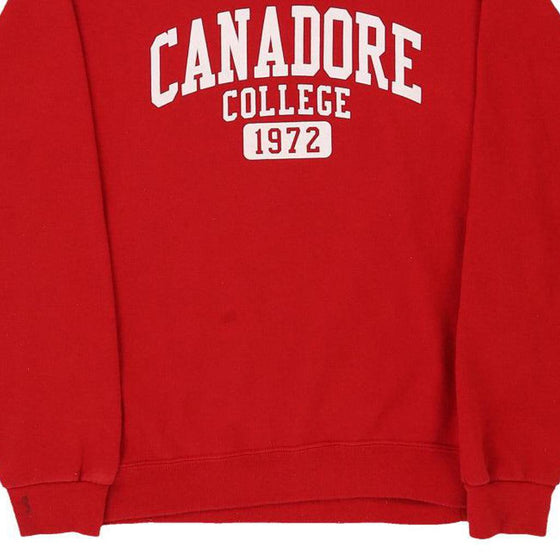 Vintage red Canadore College Jerzees Sweatshirt - womens medium