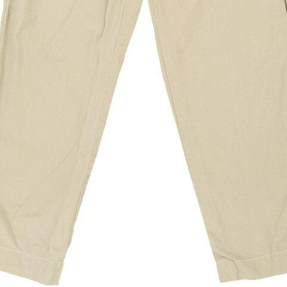 Vintage beige Wampum Trousers - mens 26" waist
