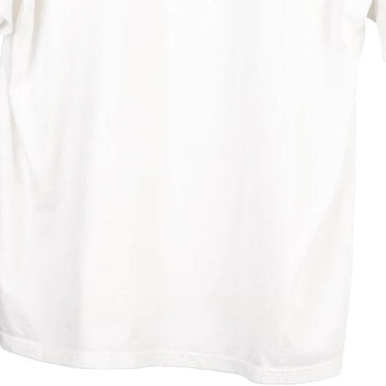 Vintage white Columbus Sports Jerzees T-Shirt - mens x-large