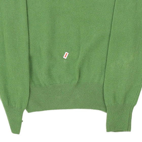 Vintage green Guess Jumper - mens x-small
