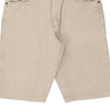 Vintage beige Wrangler Denim Shorts - mens 34" waist