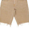 Vintage beige 511 White Tab Levis Denim Shorts - womens 30" waist