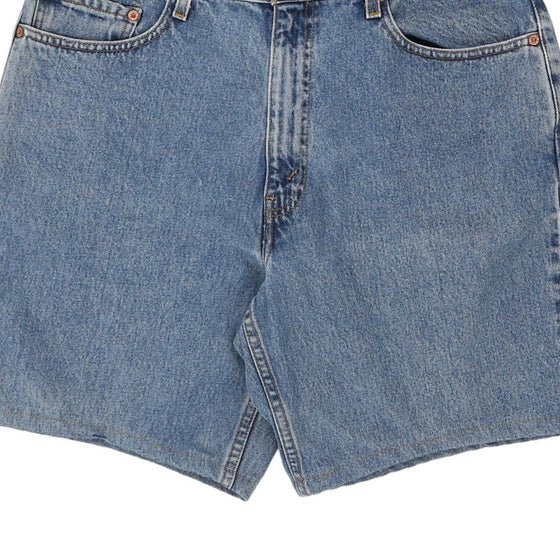 Vintage blue 550 Levis Denim Shorts - mens 35" waist
