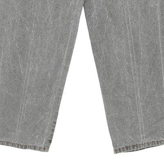 Vintage grey Benetton Carpenter Jeans - womens 30" waist