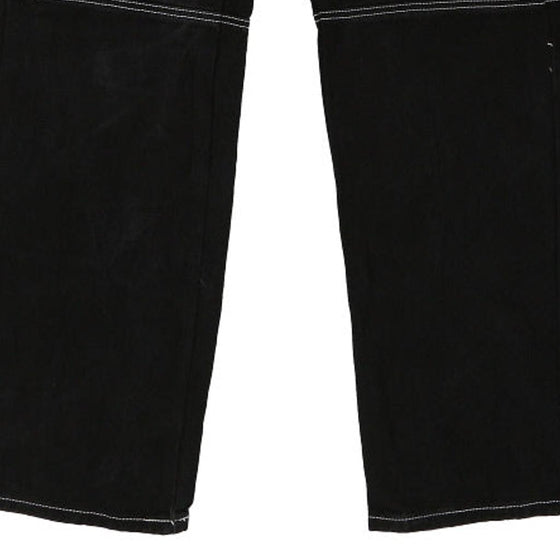 Pre-Loved black Shein Carpenter Jeans - womens 28" waist