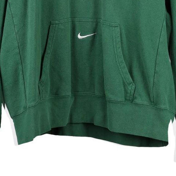 Vintage green Irish DeSales Nike Hoodie - mens x-large