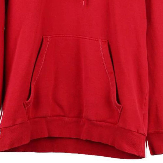 Vintage red Adidas Hoodie - mens large