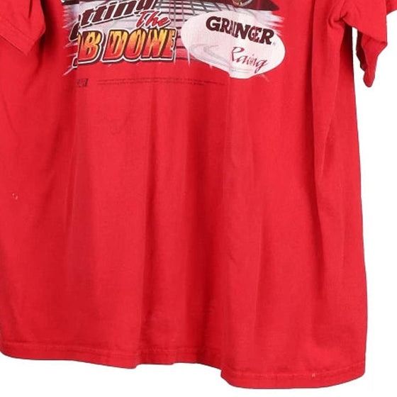 Vintage red Gildan T-Shirt - mens xx-large