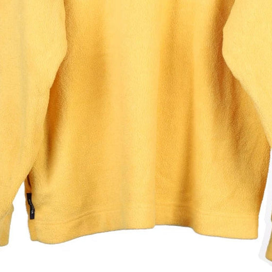 Vintage yellow Nautica Fleece - mens large