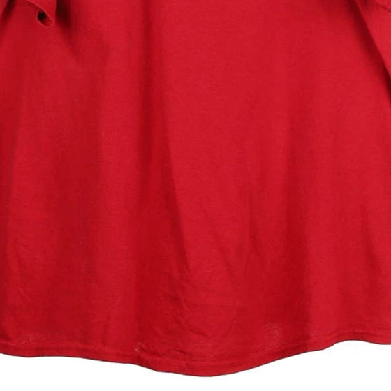 Vintage red Delta T-Shirt - mens x-large
