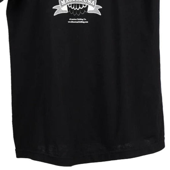 Vintage black Bayside T-Shirt - mens x-large