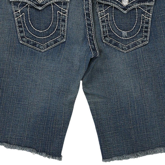 Vintage blue True Religion Denim Shorts - womens 30" waist