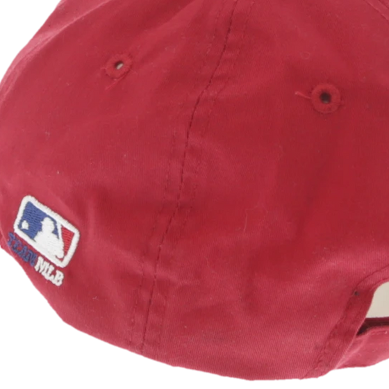 Vintage red Anaheim Angels Oc Sports Cap - mens no size