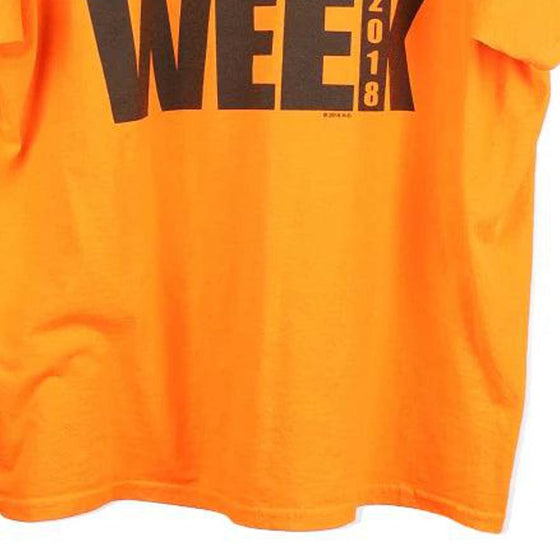 Pre-Loved orange Myrtle Beach Bike Week 2018 Harley Davidson T-Shirt - mens xxx-large