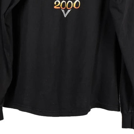 Vintage black Sturgis Rally, 2000 Harley Davidson Long Sleeve T-Shirt - mens x-large