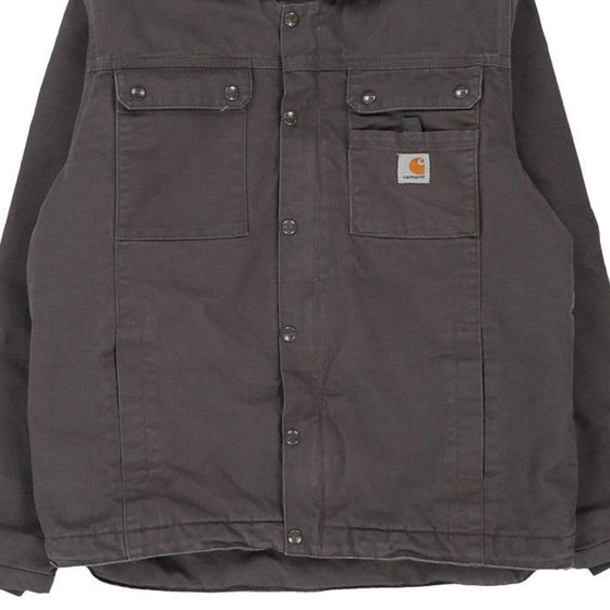 Vintage grey Loose Fit. Carhartt Jacket - mens medium