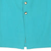 Vintage blue Les Copains Midi Skirt - womens 31" waist