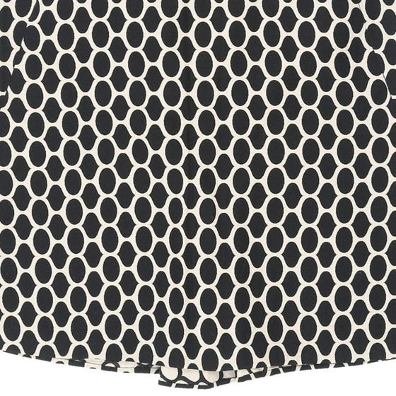 Vintage black & white Moschino Mini Skirt - womens 35" waist