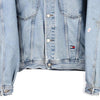Vintage blue Tommy Jeans Denim Jacket - mens large