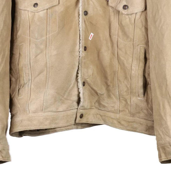 Vintage beige Levis Jacket - mens large