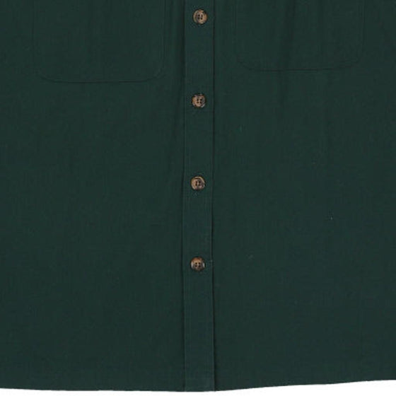 Vintage green Karen Scott Shirt Dress - womens medium