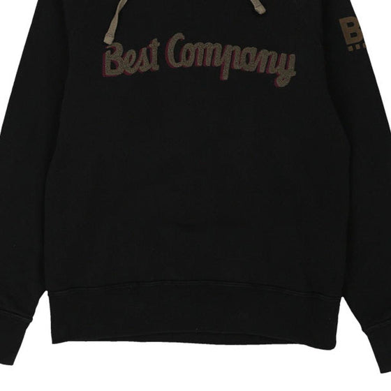 Vintage black Best Company Hoodie - mens medium