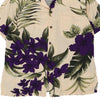 Vintage cream Favant Hawaiian Shirt - mens small