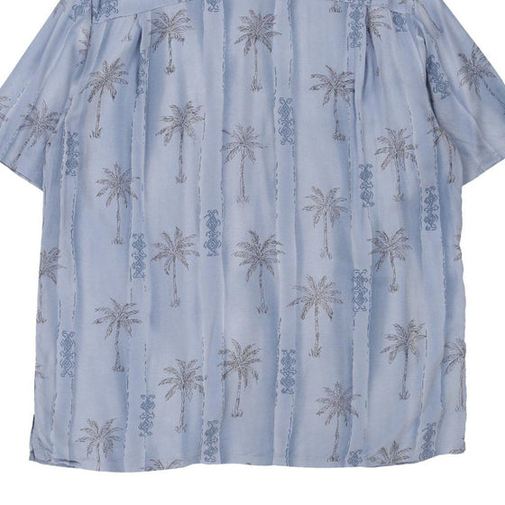 Vintage blue Batik Bay Hawaiian Shirt - womens large